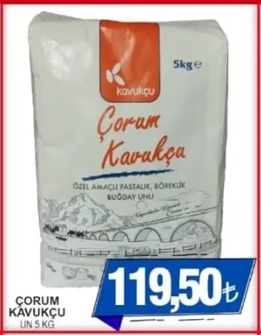 Çorum Kavukçu Un 5 Kg