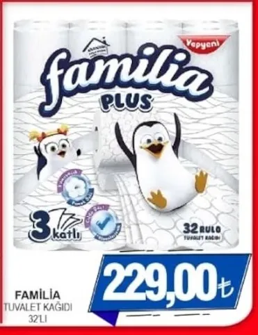 Familia Tuvalet Kağıdı 32'Li