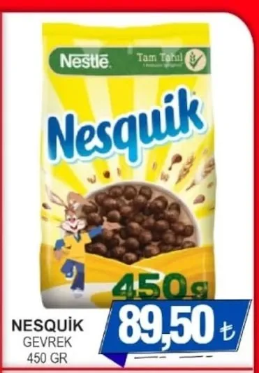 Nestle Nesquik Gevrek 450 Gr