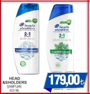 Head & Shoulders Şampuan 625 Ml
