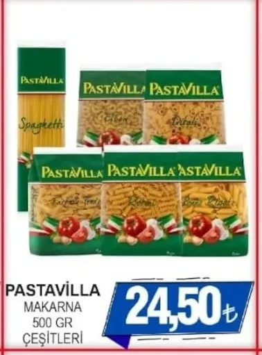 Pastavilla Makarna 500 Gr Çeşitleri