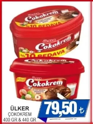Ülker Çokokrem 400 Gr & 440 Gr