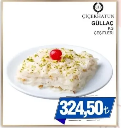 Çiçekhatun Güllaç Kg Çeşitleri