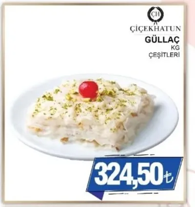 Çiçekhatun Güllaç Kg Çeşitleri