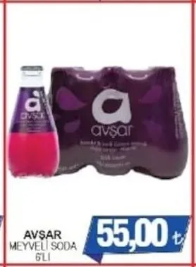 Avşar Meyveli Soda 6'Li
