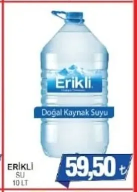 Erikli Su 10 Lt