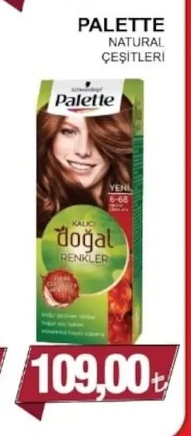 Palette Natural Çeşitleri