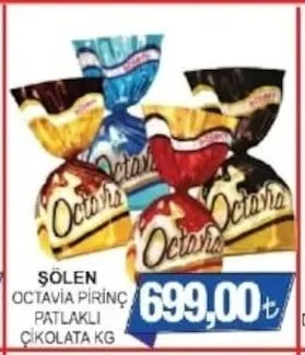 Şölen Octavia Pirinç Patlakli Çikolata Kg