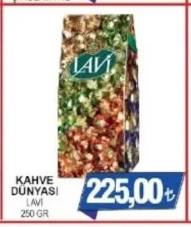Kahve Dünyasi Lavi 250 Gr