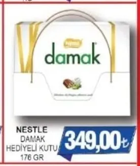 Nestle Damak Hediyeli Kutu 176 Gr