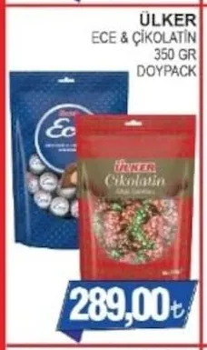Ülker Ece & Çikolatin 350 Gr Doypack
