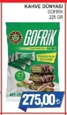 Kahve Dünyası Gofrık 225 Gr