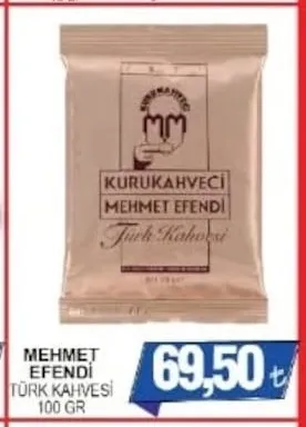 Mehmet Efendi Türk Kahvesi 100 Gr