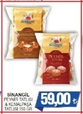 Sınangil Peynir Tatlısı & Kemalpaşa Tatlısı 150 Gr