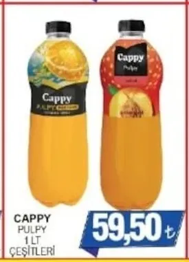 Cappy Pulpy 1 Lt Çeşitleri