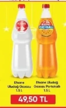 Efsane Uludağ Gazozu 1.5 L