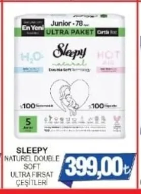 Sleepy Naturel Double Soft Ultra Fırsat Çeşitleri