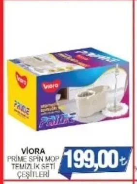 Vıora Prime Spın Mop Temizlik Seti Çeşitleri
