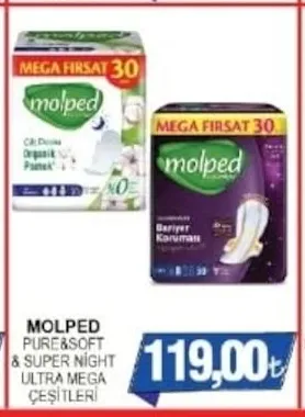 Molped Pure&Soft & Super Night Ultra Mega Çeşitleri