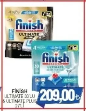 Finish Ultımate 30'Lu & Ultımate Plus 27'Li