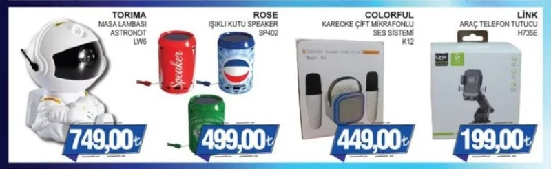 Torima Masa Lambası Astronot Lw6