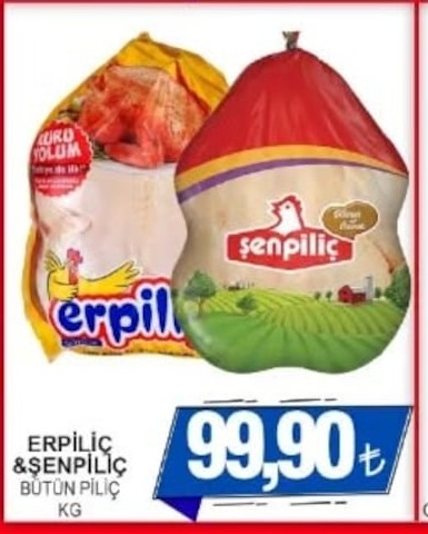 Erpiliç & Şenpiliç Bütün Piliç Kg