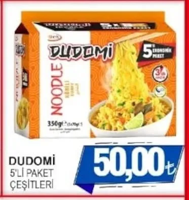 Dudomi 5'Li Paket Çeşitleri