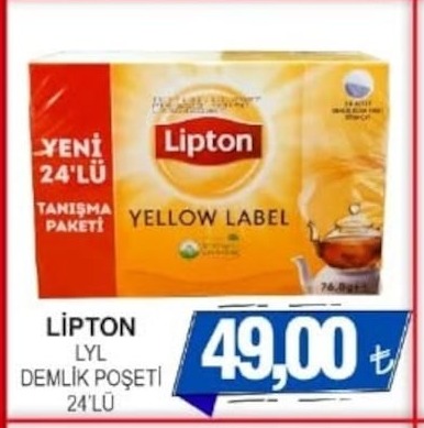Lipton Lyl Demlik Poşeti 24'Lü