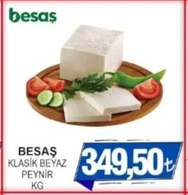 Besaş Klasik Beyaz Peynir Kg
