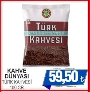 Kahve Dünyası Türk Kahvesi 100 Gr