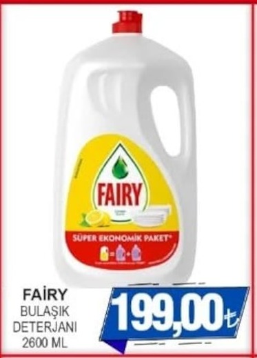 Faıry Bulaşık Deterjanı 2600 Ml