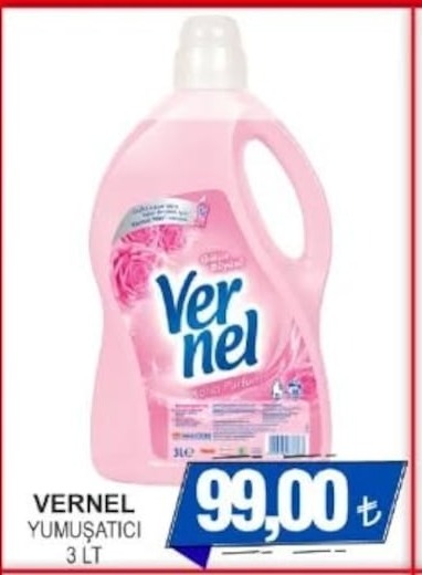 Vernel Yumuşatıcı 3 Lt