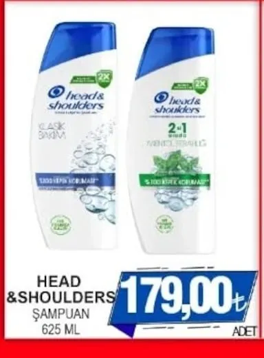 Head&Shoulders Şampuan 625 Ml