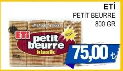 Eti Petit Beurre 800 Gr
