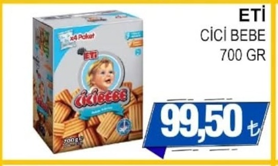 Eti Cici Bebe 700 Gr