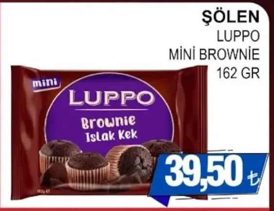 Şölen Luppo Mini Brownie 162 Gr
