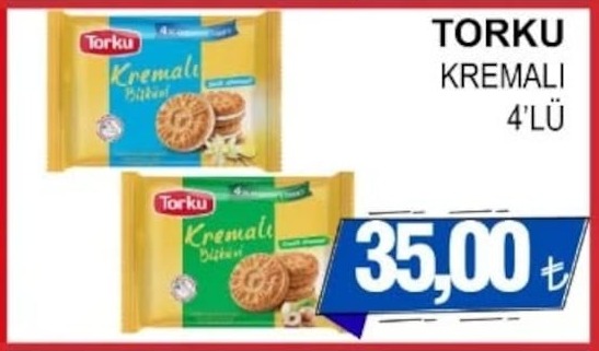 Torku Kremalı Bisküvi 4'Lü