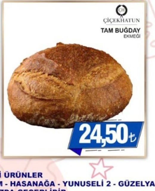 Çiçekhatun Tam Buğday Ekmeği