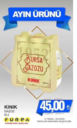 Kinik Gazoz 6'Li