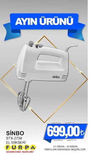 Sinbo Stx-2758 El Mikseri