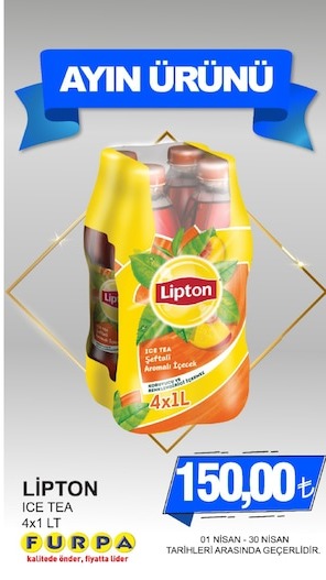 Lipton Ice Tea 4X1 Lt