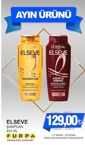Elseve Şampuan 400 Ml