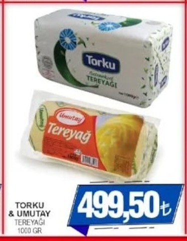 Torku & Umutay Tereyağı 1000 Gr