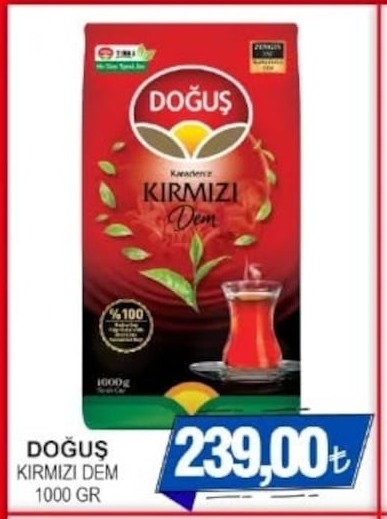 Doğuş Kırmızı Dem 1000 Gr