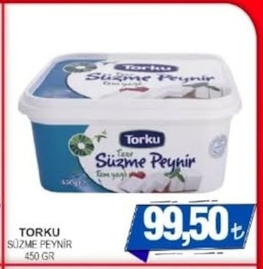 Torku Süzme Peynir 450 Gr