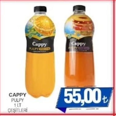 Cappy Pulpy 1 Lt Çeşitleri