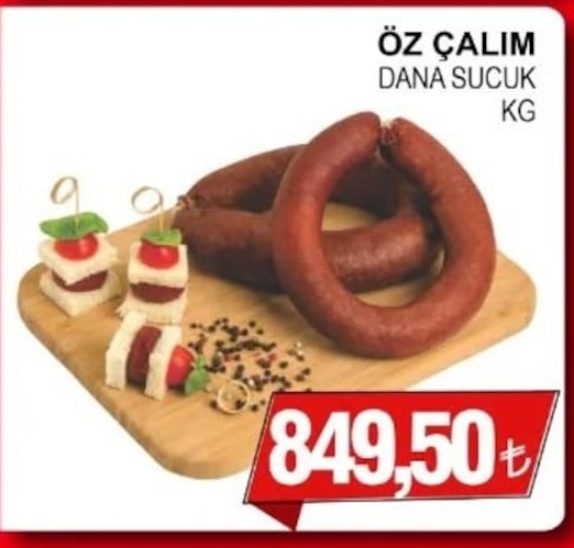 Öz Çalım Dana Sucuk Kg