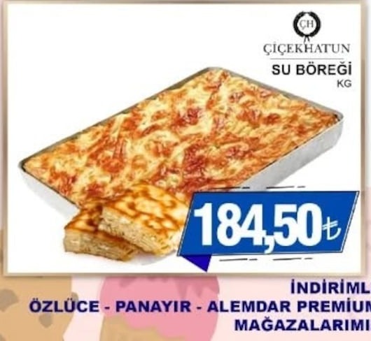 Çiçekhatun Su Böreği Kg