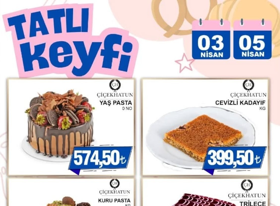 Çiçekhatun Yaş Pasta