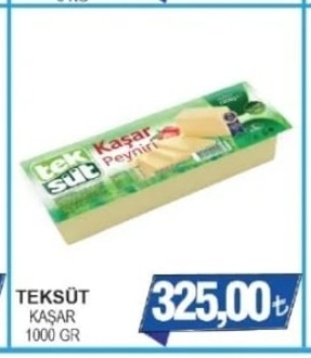 Teksüt Kaşar 1000 Gr